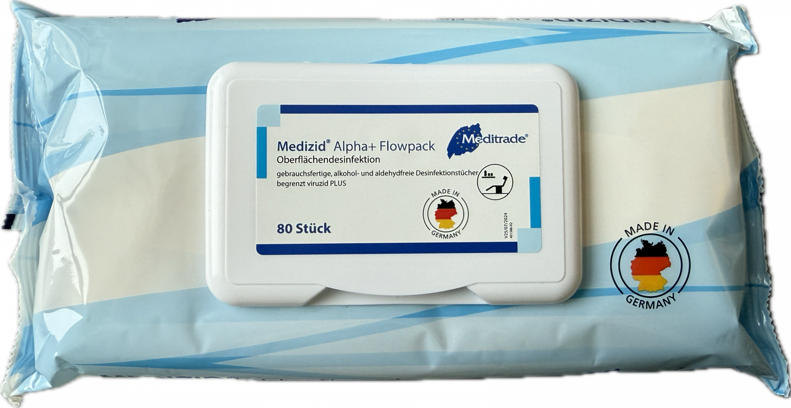 Desinfektionstücher – Flowpack